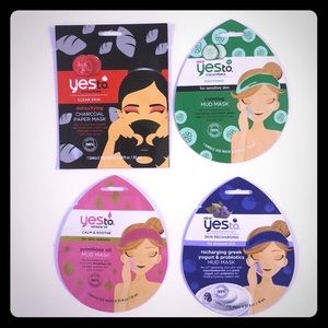 Group of 4 YES To Face Masks
